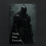 Medieval Warrior Mindset Art Strategic Success